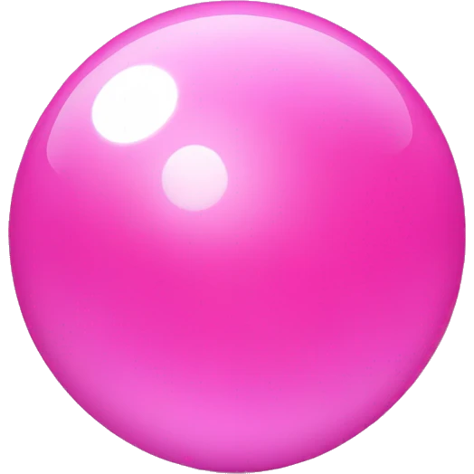 Magic ball pink emoji