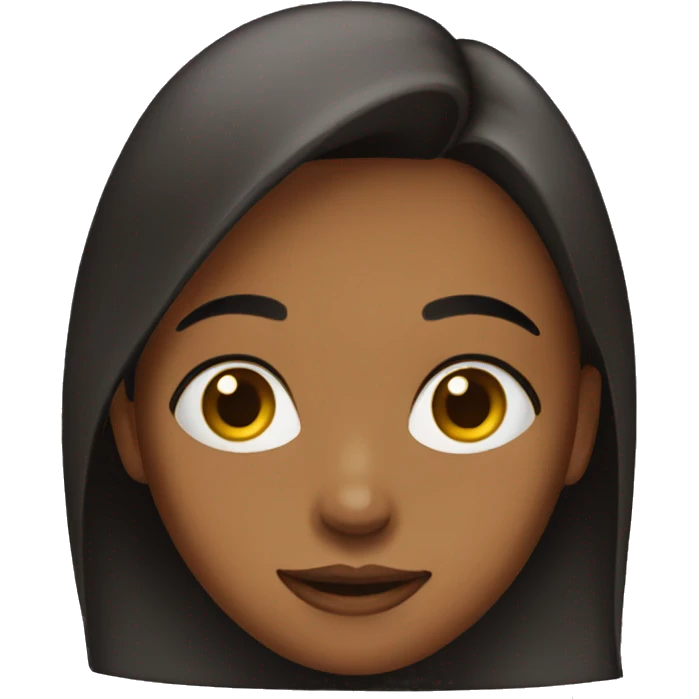 A girl emoji
