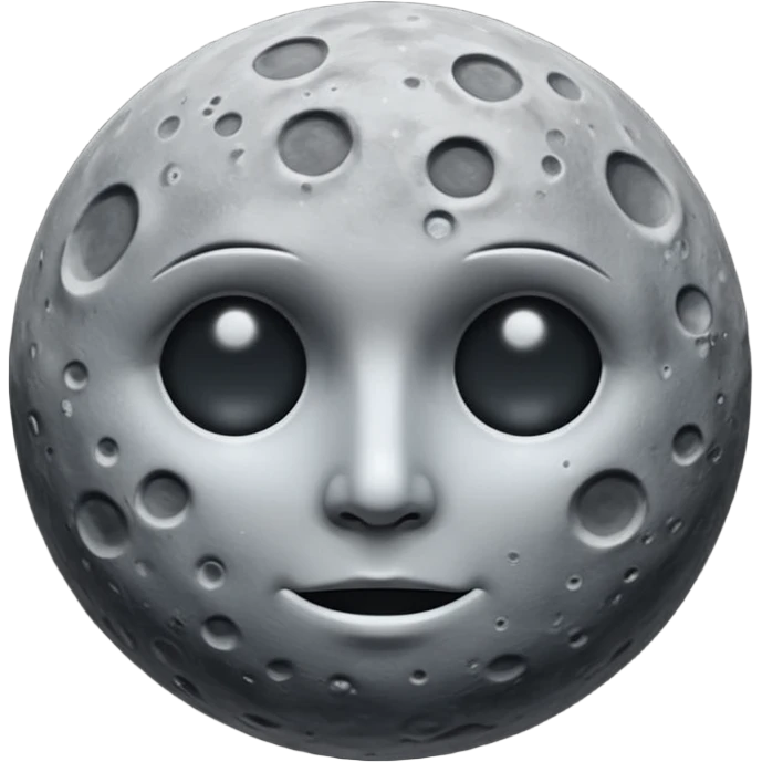 moon dark faceless  emoji