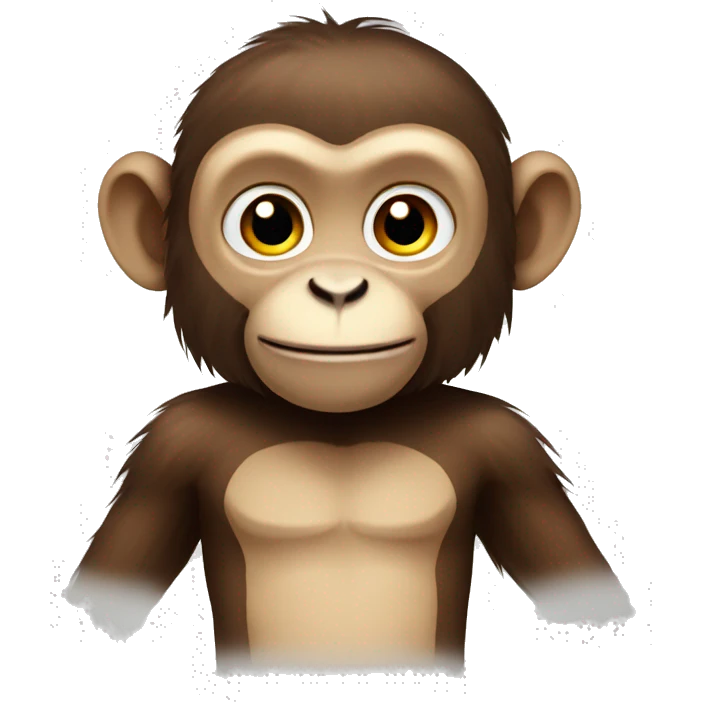 Really cute monkey  emoji