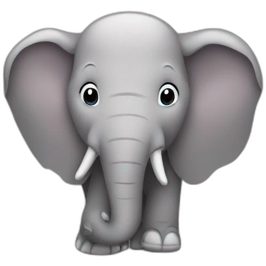 Sign that says #1 Fan with an Elephant emoji