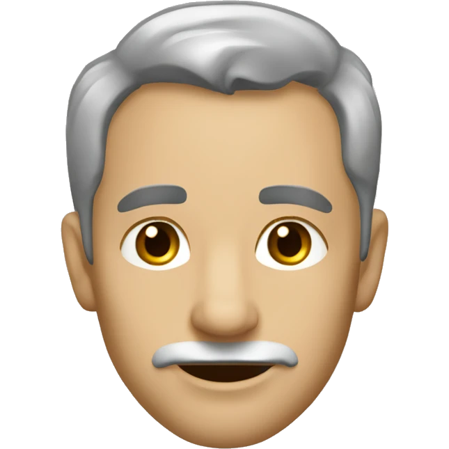 Серый гусь, который шлет сердечки emoji
