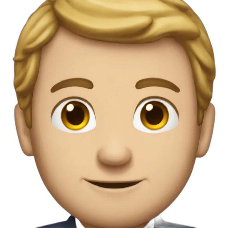 macron sur tortu emoji