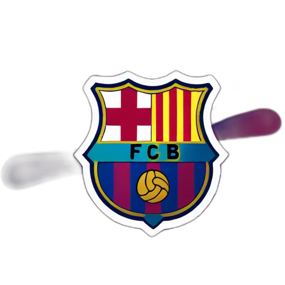Fc Barcelona logo emoji