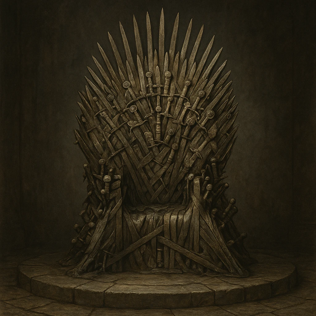 The iron throne, style 1 emoji