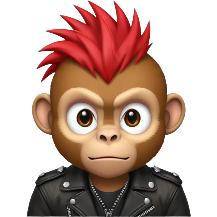 punk monkey emoji