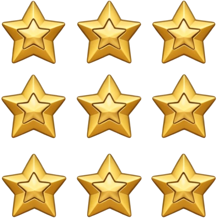 star loyalty badges emoji