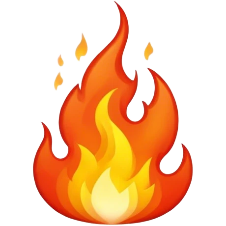 cool fire emoji