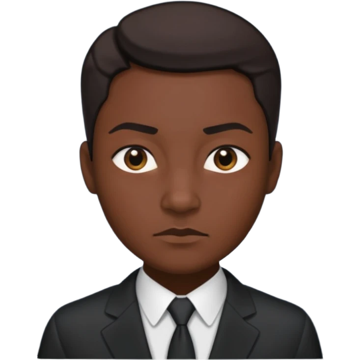 Agente Negro de auditoria/explicação emoji