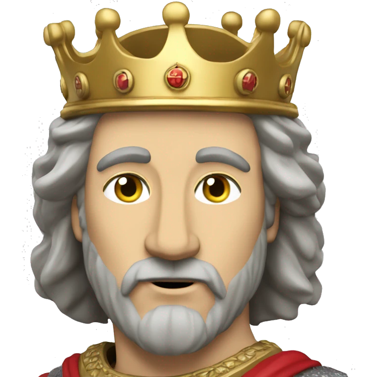King Richard the lionheart of England statue emoji