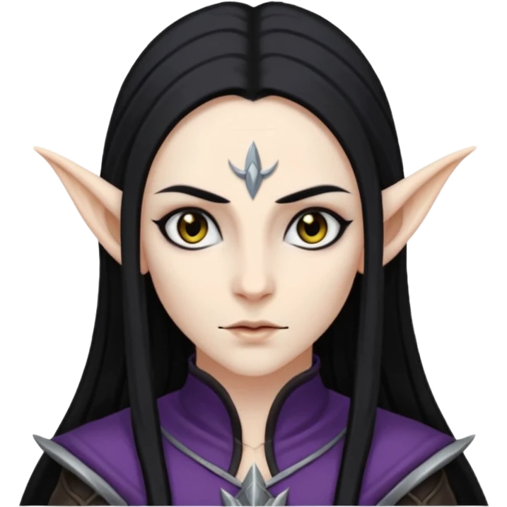 Dark elf emoji
