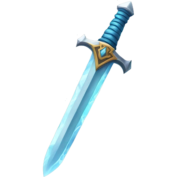 ice sword emoji