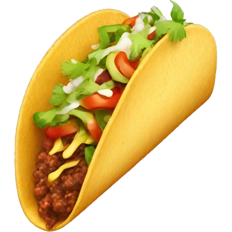 spicy taco emoji