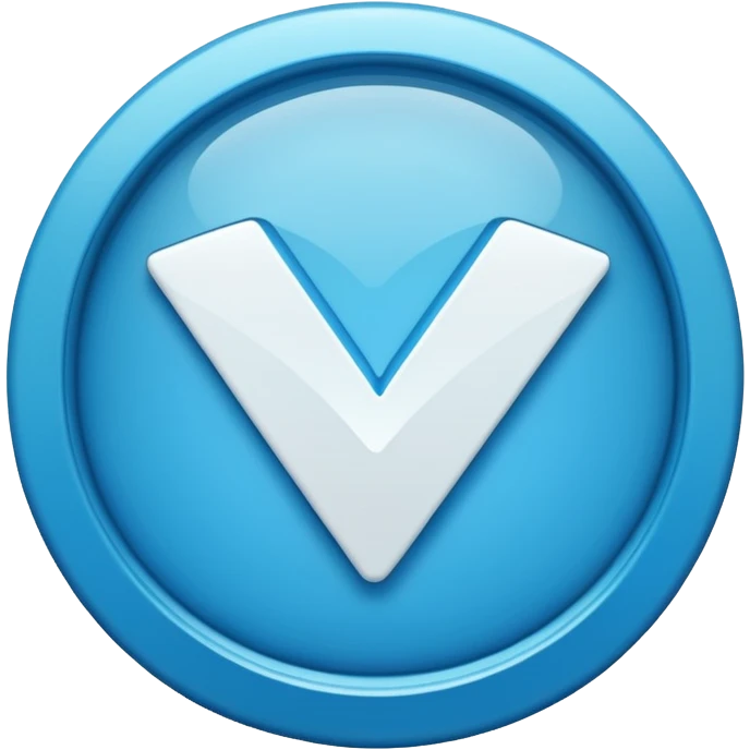 Blue verification check mark like Instagram  emoji