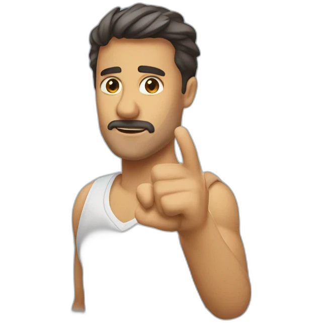 Tener el hombro dislocado emoji