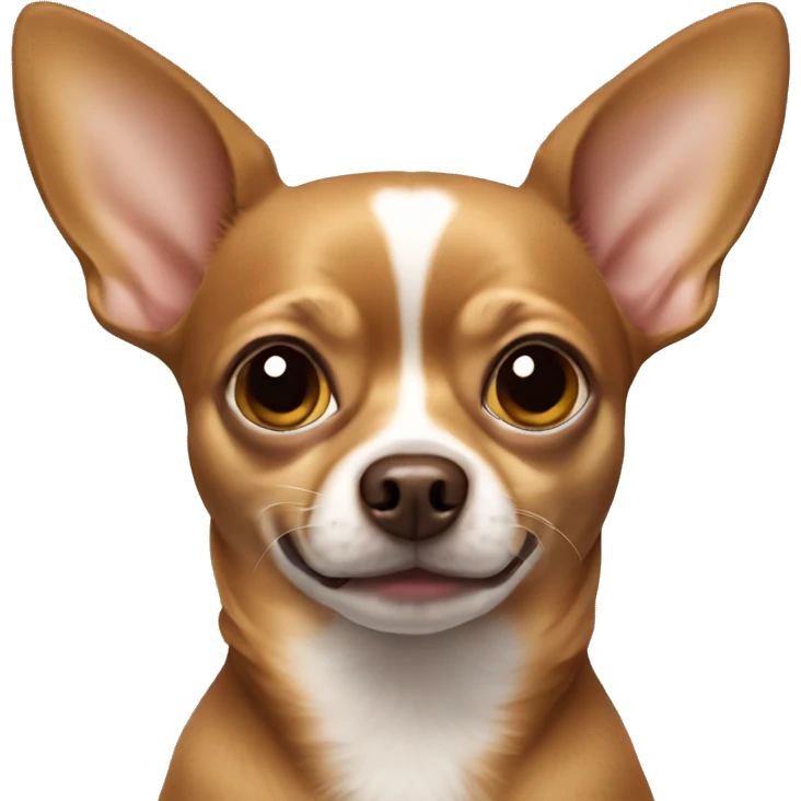 Brown chihuahua  emoji