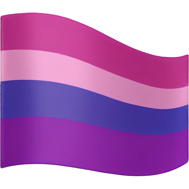 Bisexual flag emoji