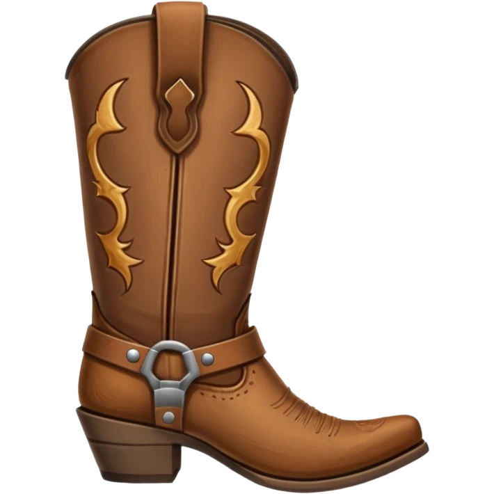cowboy boot emoji