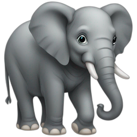 An elephant emoji