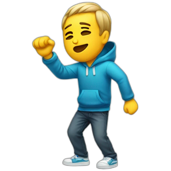 person dabbing emoji