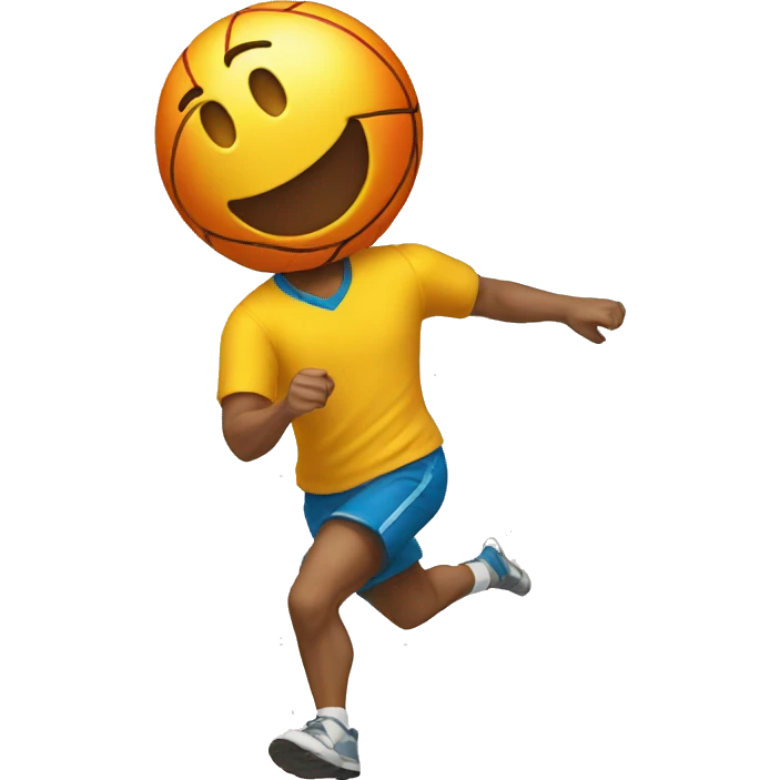 Balón en movimiento  emoji
