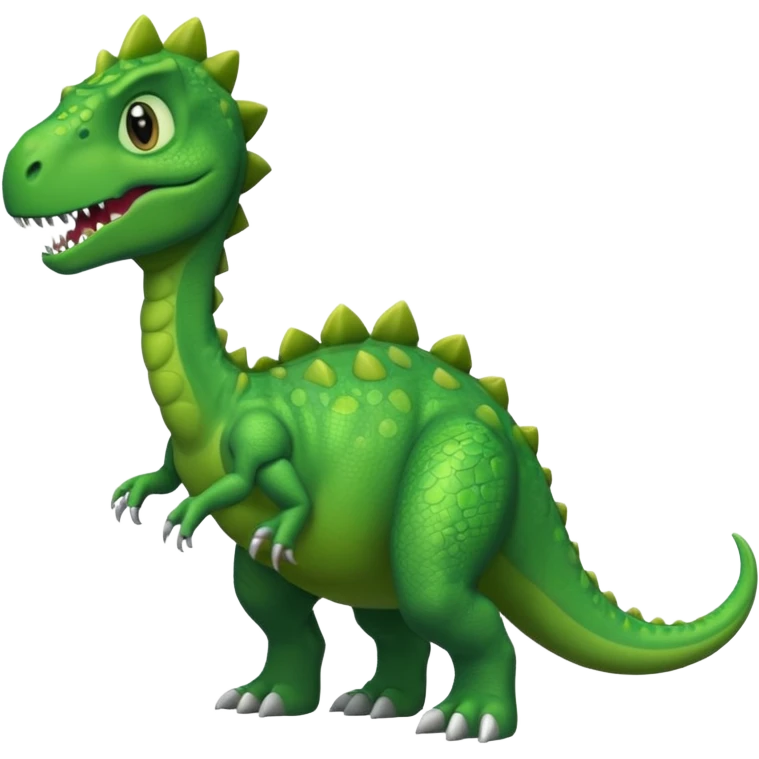 Dinosaur with long arms and little fit  emoji