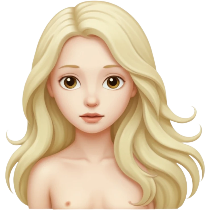 Гола дівчина гача emoji