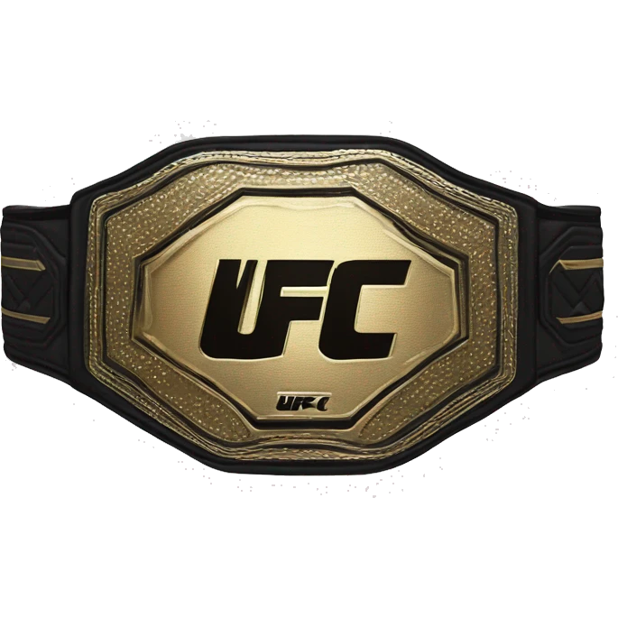 UFC belt emoji