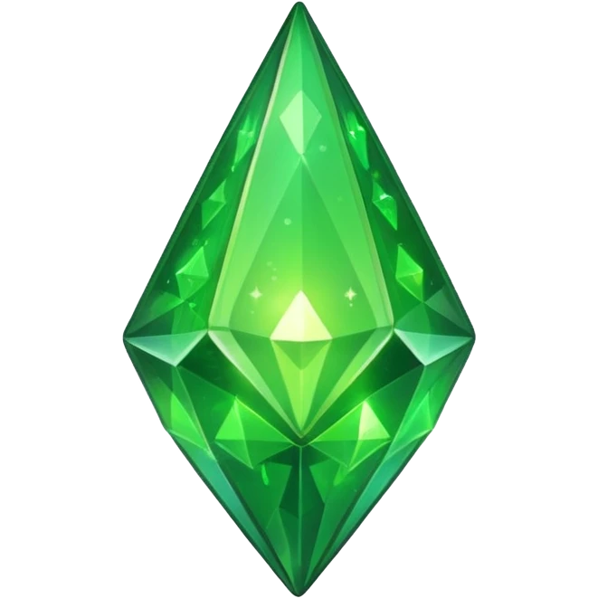 plumbob with sparkles emoji