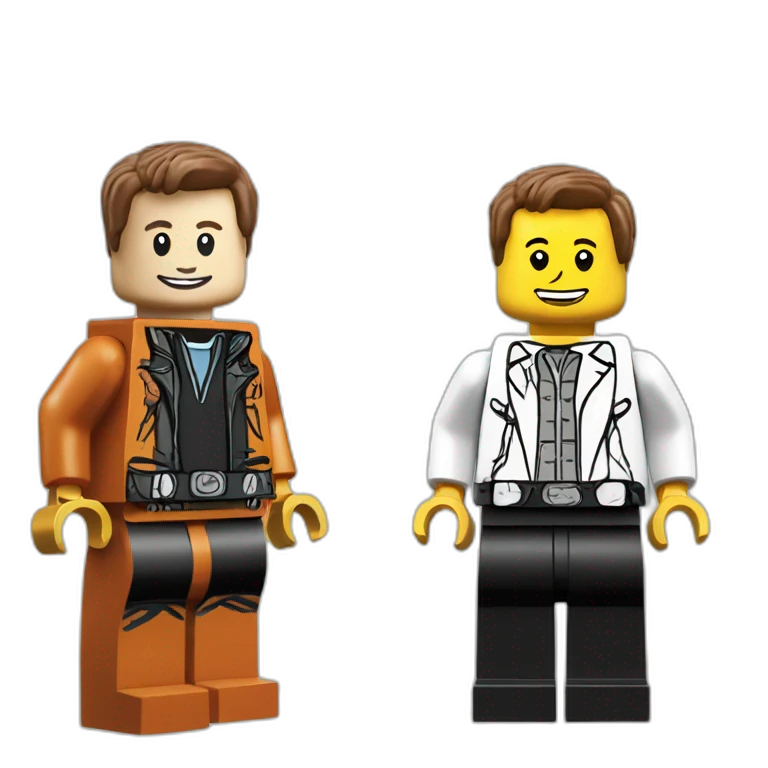 elon musk as lego man emoji