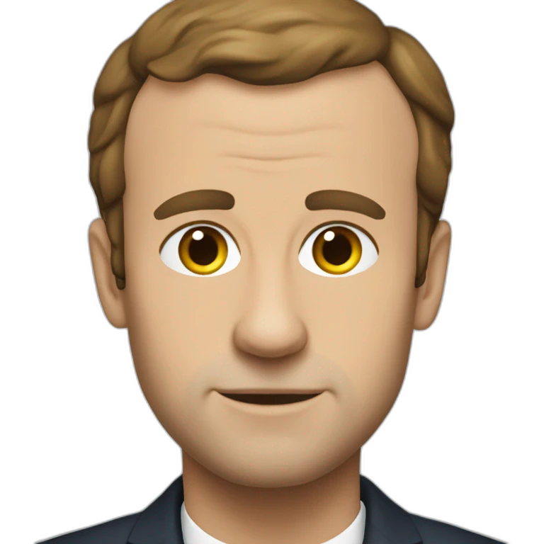 macron pleure emoji