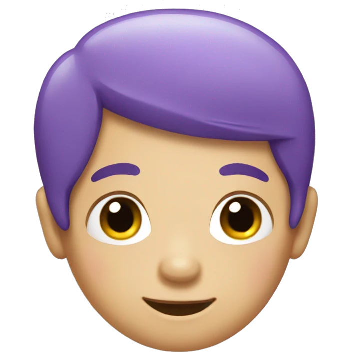 whale with purple hair emoji