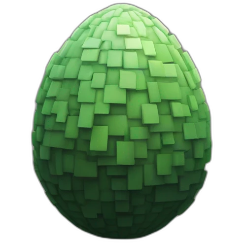 Minecraft dragon egg. Text above "Emperor" emoji