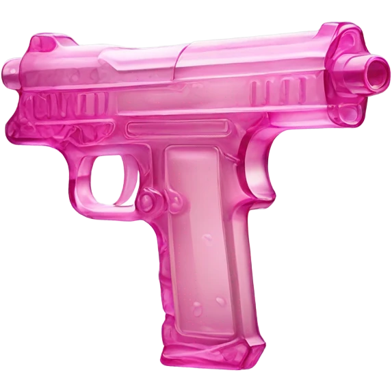 pink ice gun emoji