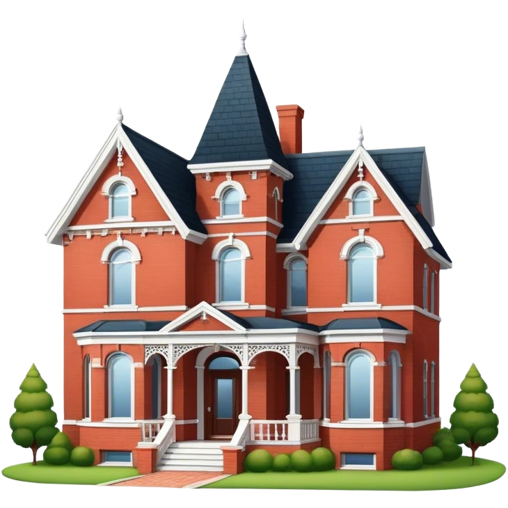 Beautiful house emoji