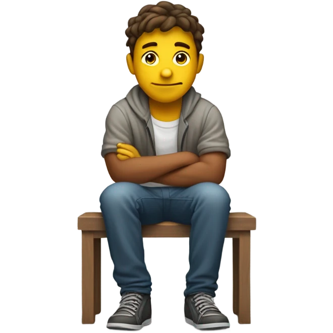 nonchalant  emoji