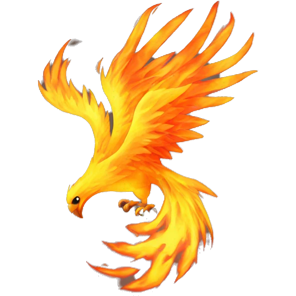 phoenix on fire emoji