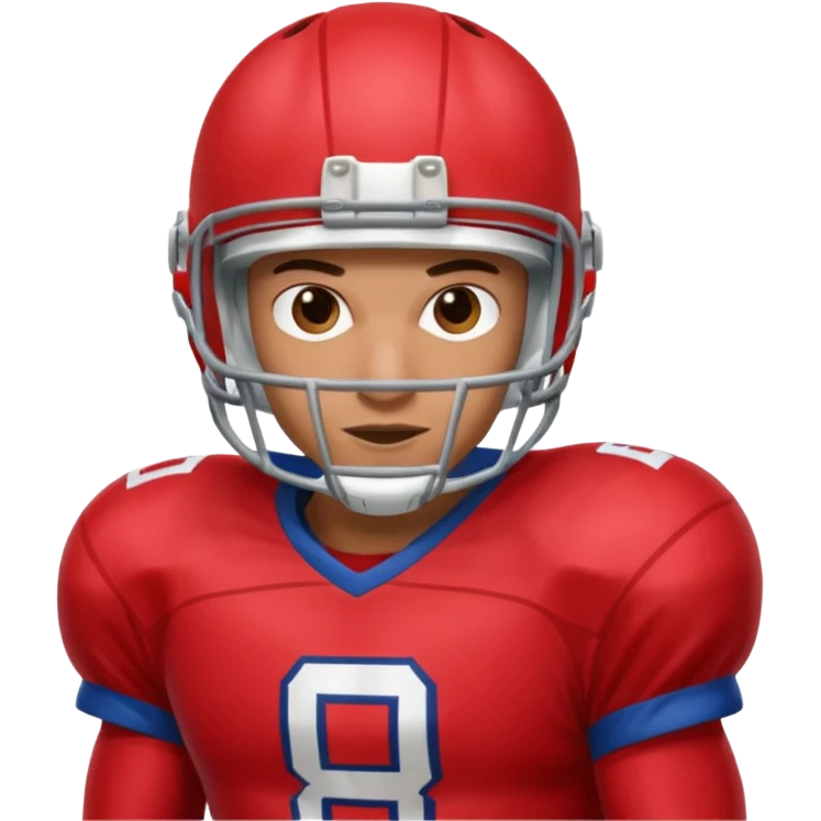 Spiderman playing football emoji