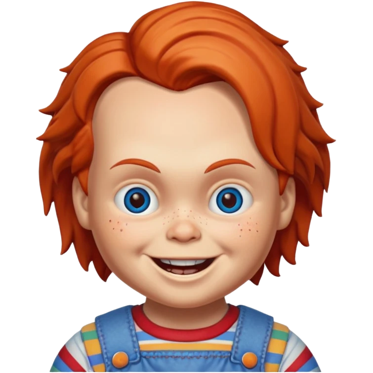 Un emojin de chuky emoji