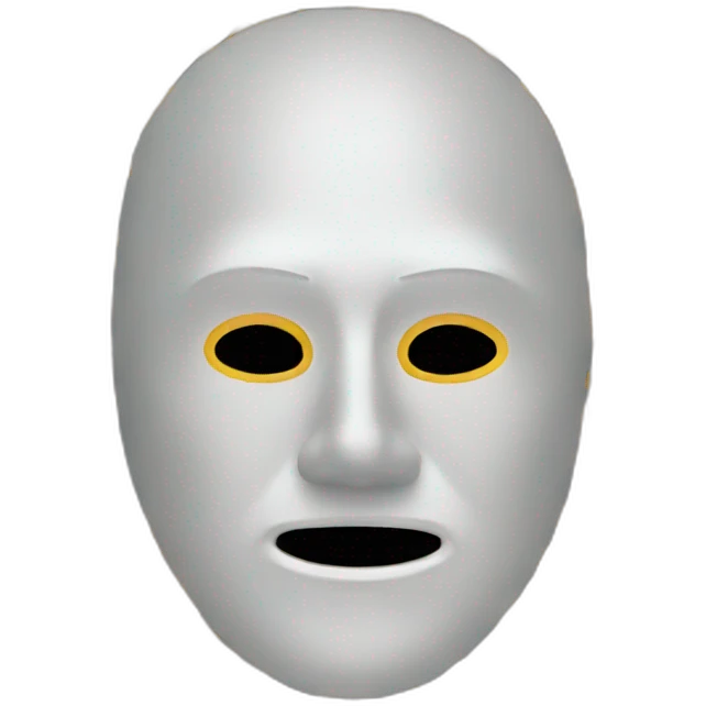 bitcoin mask emoji