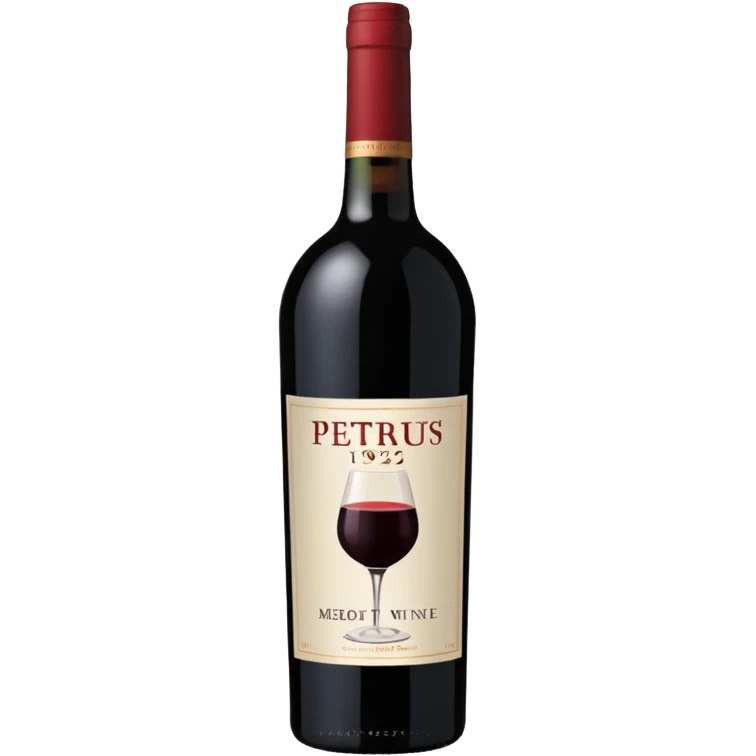 can you create an emoji for a very rare merlot (Petrus 1992) emoji