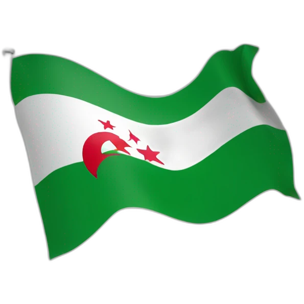 Algerian flag emoji