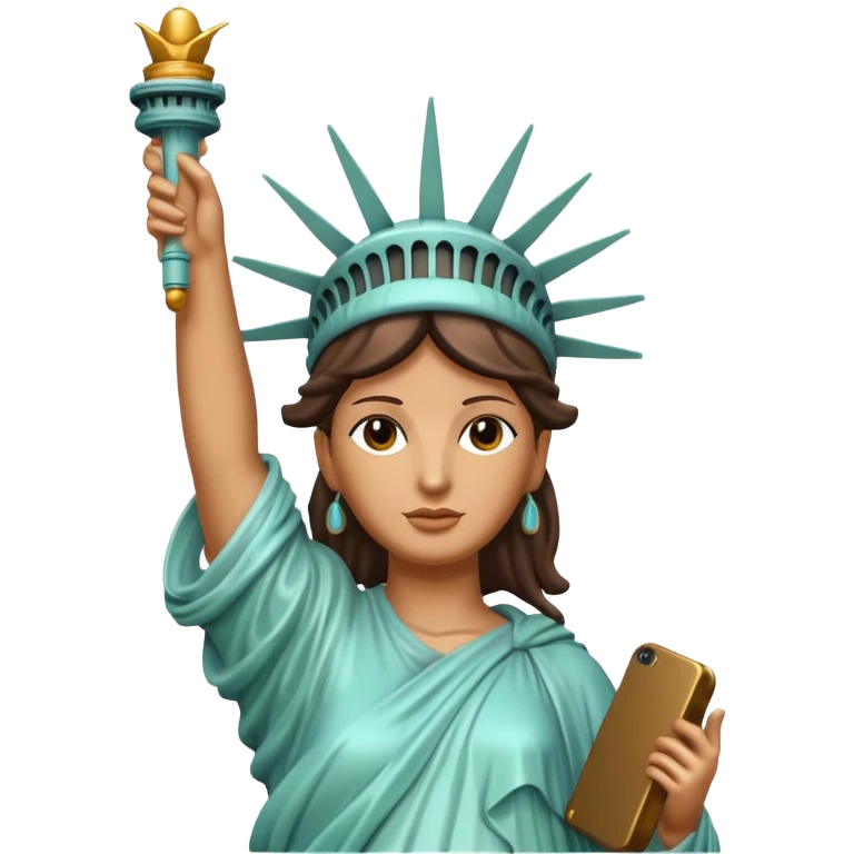 Statue of liberty emoji