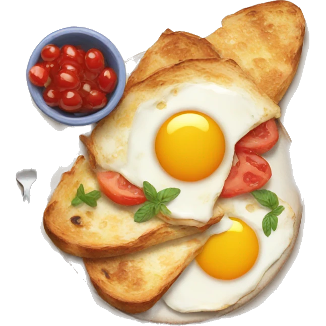 Mediterranean breakfast  emoji