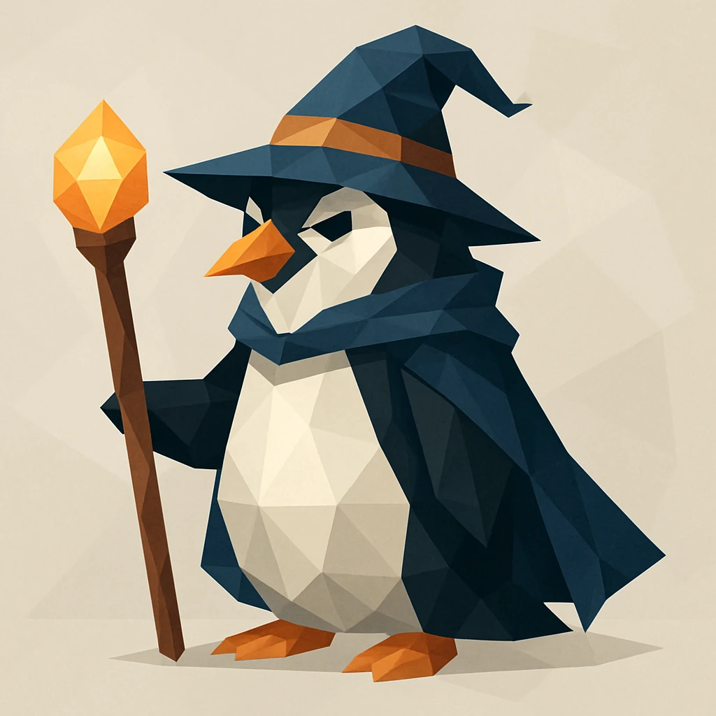Penguin Wizard 345551322312 emoji