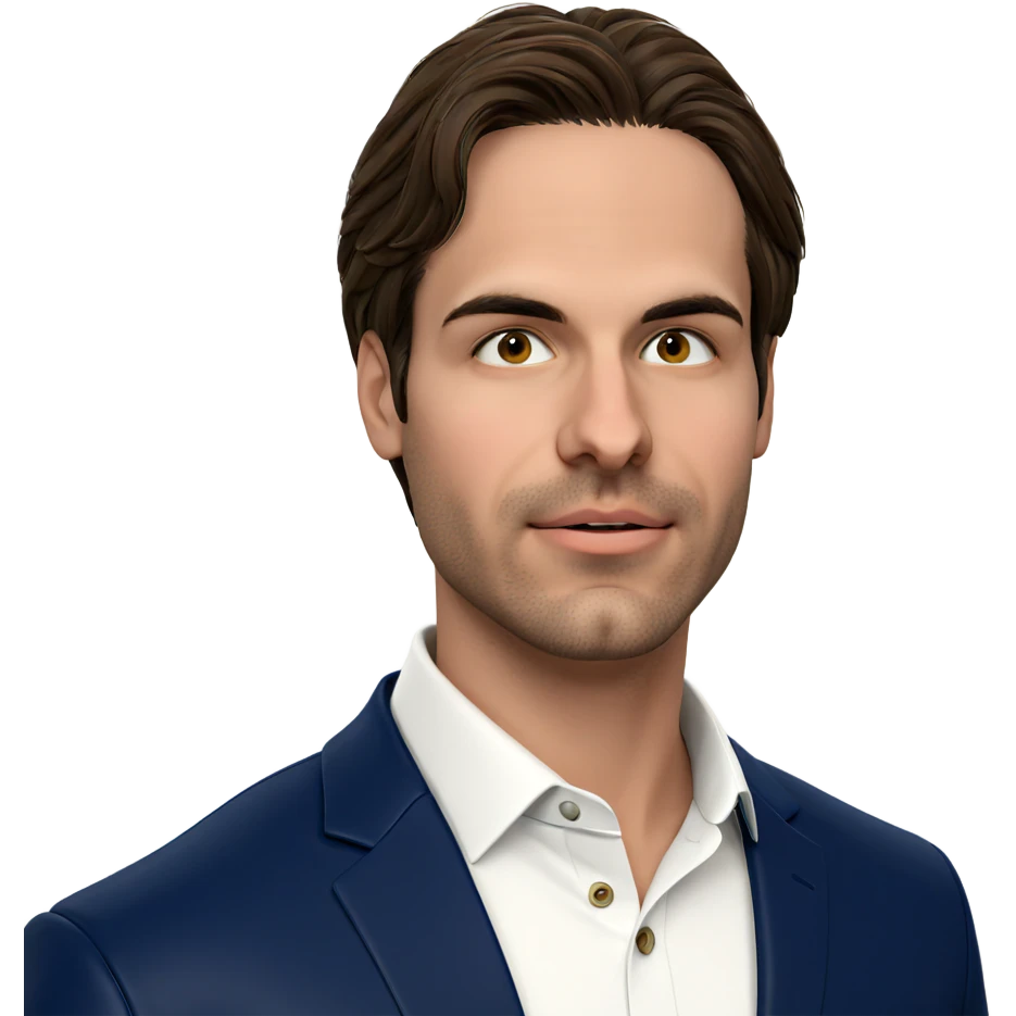 brown haired boy in jacket emoji