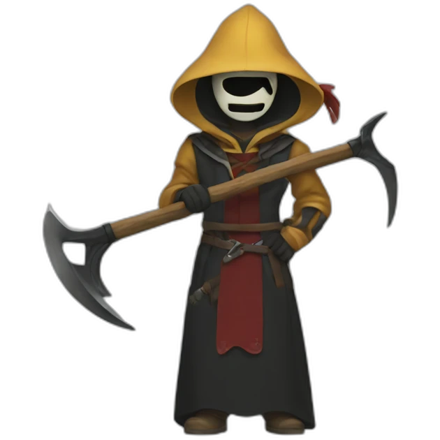 a scythe emoji