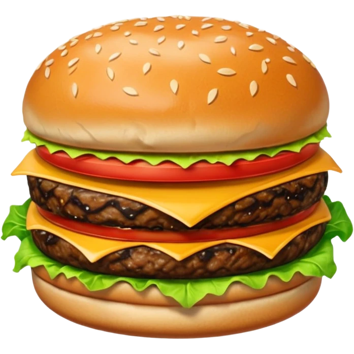 burger looks cold and not delicious emoji