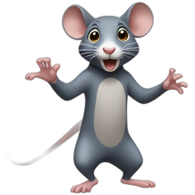 Rat qui dance emoji