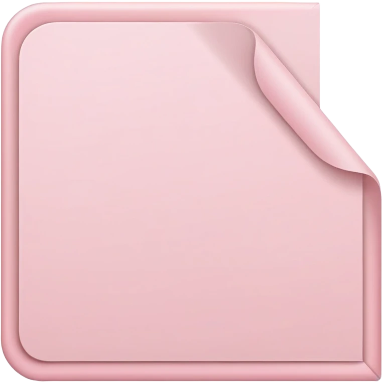 Light pink file emoji